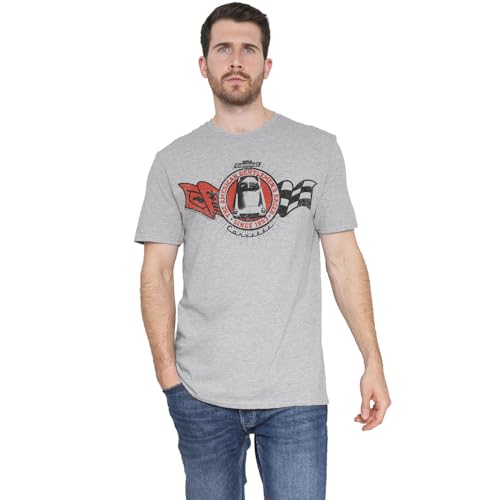T-Shirt Chevrolet Gentlemens Racer gris chiné vêtement unisexe vintage look décontracté