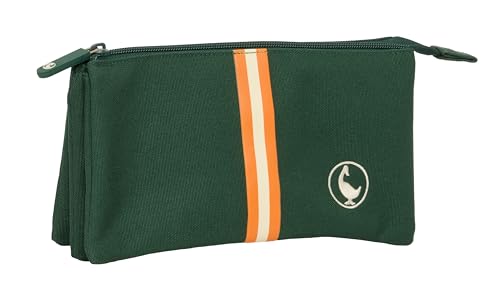 Safta El Oca Basics - Astuccio Triplo, Astuccio Per Bambini, Ideale Per Bambini In Età Scolastica, Comodo E Versatile, Qualità E Resistenza, 22 X 3 X 