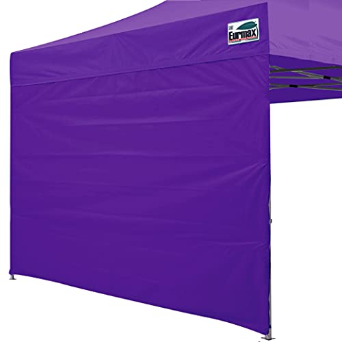 Eurmax USA 10x10 Pop Up Canopy SunWall-UV Protection for...