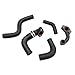 ATUOTPO 5pcs Radiator Coolant Pipe Hose Kit Compatible with Jeep Grand Cherokee 2014-2019# 68253365AA 68211250AA 68211200AC 68147604AA 68252326AF