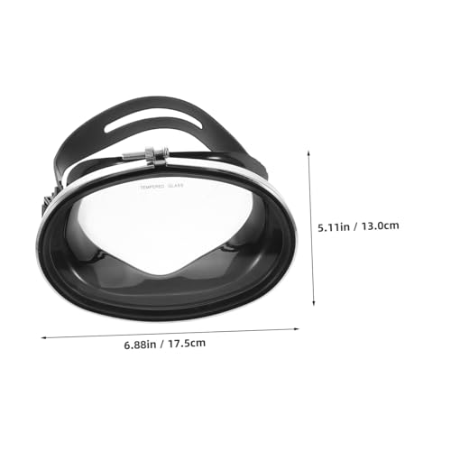 Masque de plongée pour homme réutilisable avec sangle réglable - 2