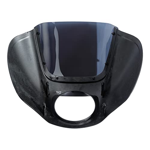 Image of Green-L Front Headlight Quarter Fairing Windshield Fit For Harley Softail Low Rider FXLR S FXLRS 2018-2025 Street Bob FXBB FXBBS 2018-2025 Softail Standard FXST 2020-2024 Midnight Blue
