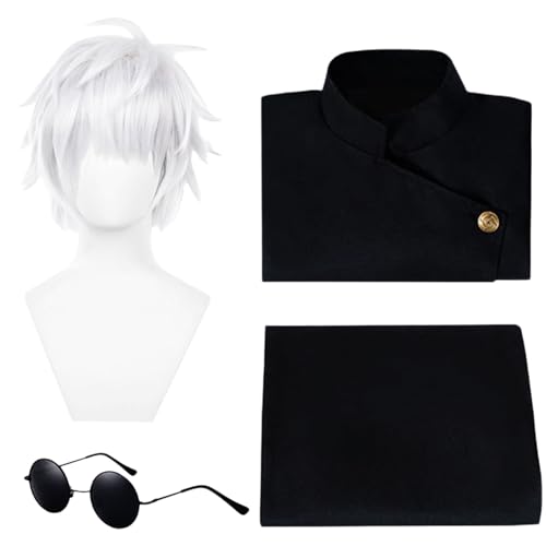 Enchakats Geto Suguru Cosplay Costume Ryomen Sukuna Itadori Yuji Adult Anime Cosplay for Women Men Outfits (Gojo Satoru M)