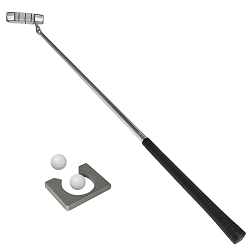 Conjunto de tacadas de golfe,mewmewcat Conjunto de Golf Putting com Golf Putter 2 Bolas de Golf Golf