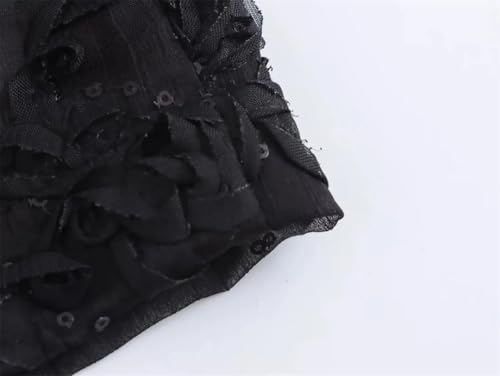 Women Sequin Pants Sets for 2 Pieces Translucent Blazer Coat Suit Elegant Outfit2