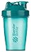 BlenderBottle Classic Botella de agua | Botella mezcladora de batidos de proteínas | con batidor Blenderball | libre de BPA | 590ml - Teal