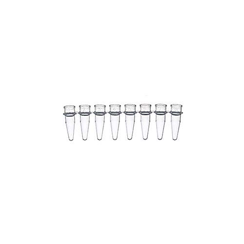 Greiner BioOne 673210, PCR Tube Strip with No Cap, Clear, 0.2mL, Pack