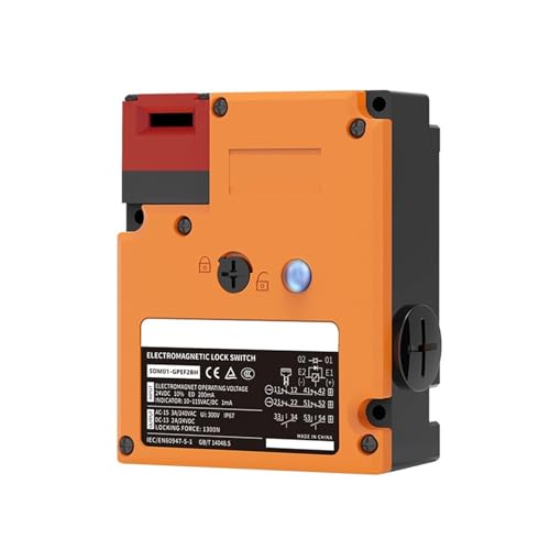 Serrure électromagnétique CLR04 IP65 avec tête métallique pour armoire industrielle