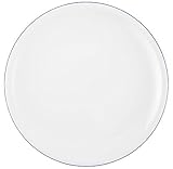 Lieferumfang: 12x Teller Teller 27 cm Compact Blaurand 10795 12 Stück von Seltmann Weiden