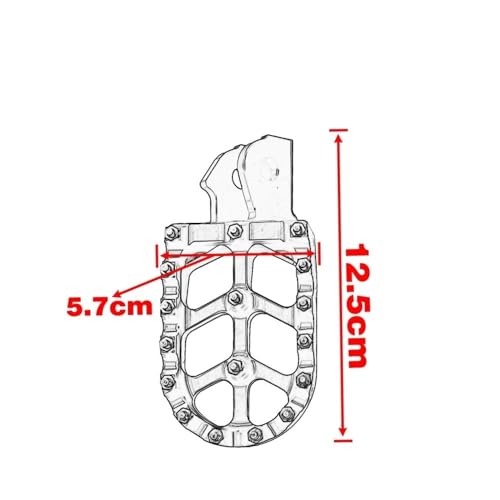 Repose pieds antidérapants pour moto électrique Surron Light Bee X S - 3
