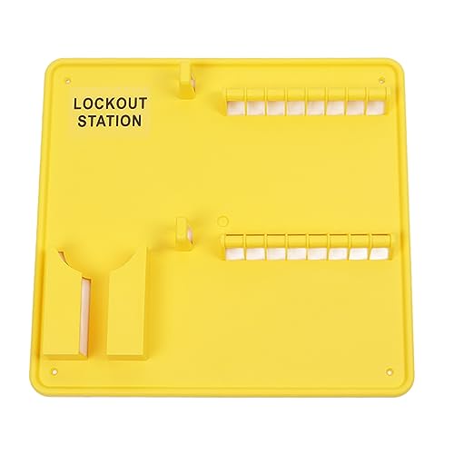 Safety Lockout Tagout Station Reliable Lock Management Station Lockout Tagout Station Safety Lock Set Lock Out Tag Out Kit Board, B302