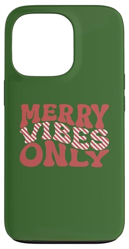Carcasa para iPhone 13 Pro Merry Vibes Only Red Matching Family Christmas
