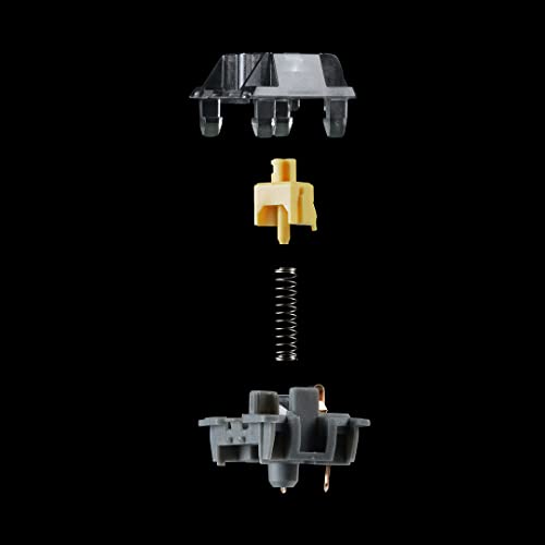 Drop Holy Panda X Mechanical Keyboard Switches - Plate Mount Quiet & Tactile Switches, Cherry Mx Style, 65G, (35 Pcs, 3-Pin) #TOP3