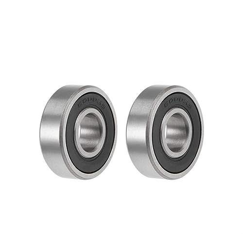 Roulement à billes 6000-2RS ABEC-3 avec bimetal seal shield de haute précision mécanique