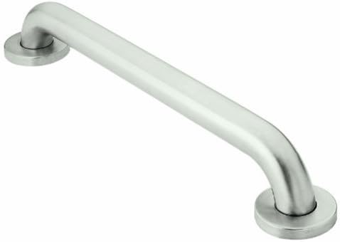 Grab Bar - 18" Long X 1.5" Diameter - Satin Finish - Stainless Steel