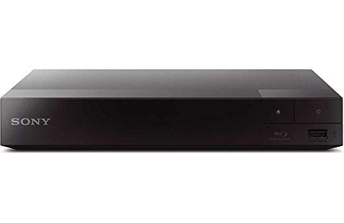SONY Wi-Fi Upgraded Multi Region Zone Free Blu Ray DVD Player - PAL/NTSC - Wi-Fi - 1 USB, 1 HDMI, 1 COAX, 1 ETHERNET Connections - 6 Feet HDMI Cable Included (Renewed)
