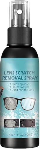 Spray Limpiador de Gafas, Nuevo 2025 Eliminador de Rayaduras para Lentes, Imprescindible para Viajar con Gafas y Pantallas