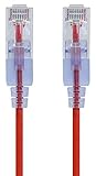 Monoprice Cat6A 3ft Red 10-Pk...