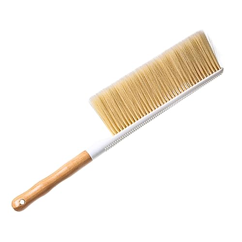 MERRYHAPY Cepillo Para Polvo De Mano Mango De Madera Cepillo De Limpieza Para Tapicerías Escobas Pequeñas Para Quitar El Polvo Sofás