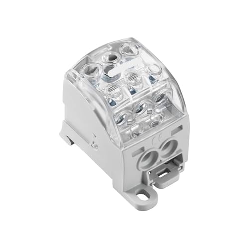 Borniers modulaires WPD 106 1X70/2X25+3X16 GY à phase divisée