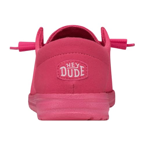 HEYDUDE Women's Wendy Funk Mono Slip On Loafer, Electric Pink, Size 5 - image 3