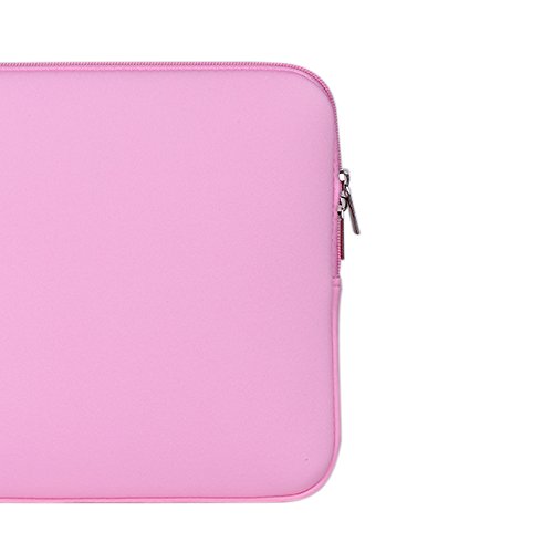 Festnight Zipper bolsa de manga macia para MacBook Air Ultrabook Laptop Notebook 11 polegadas 11