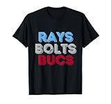 Retro Vintage Rays Bolts Bucs T-Shirt