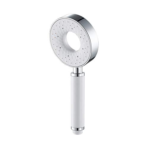 Cabezal de ducha de mano con soporte de ducha ABS reforzado y flexo de 59" 2