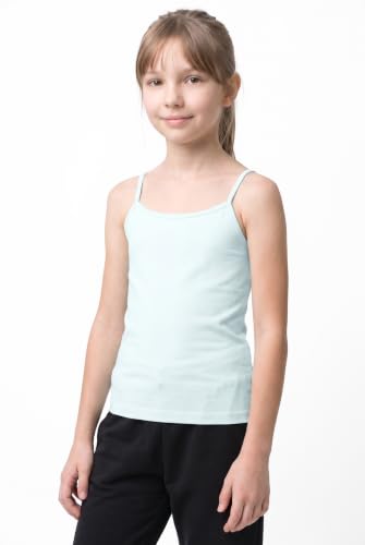 Image of Kurve Girl's Sleeveless Tank Top - Stretch Undershirts Cami Camisole, UV Protective Fabric, Rated UPF 50+ (Made in USA)