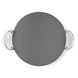 Weber Crafted Glazurowany Kamień do Pizzy, Odporny na Temperaturę, Równomiernie Magazynuje Ciepło, dla Chrupiącego Spodu Pizzy i Łatwego Czyszczenia, Kremowy (8861)