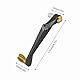 Gegong 7/8 Zoll Universal Aluminiumlegierung Lenkerbremsprotektor für Motorräder Elektroautos Mountainbikes (Gold)