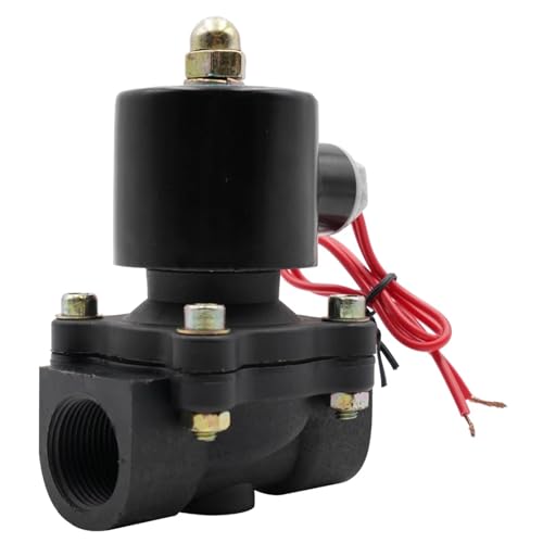 Électrovanne plastique normalement fermée DN20 vanne commutation eau DC 12V anti corrosion - 4