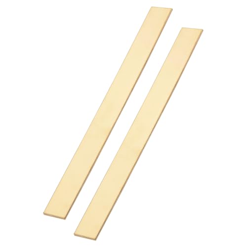 Barres plates en laiton pour décoration architecturale et projets de bricolage