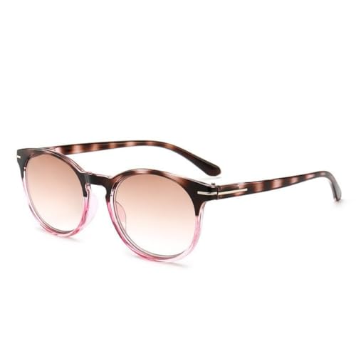 Lunettes de soleil rondes tendance homme femme monture rétro légère pour l'été