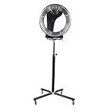 1300W Infrared Hair Dryer, 3 in 1 Hair Dryer 360° Rotating Hair Dryer 6 Modes Professional Freestanding Hair Dryer for Salon Help with Coloring Perming Conditioning Hair Drying (US Stock)