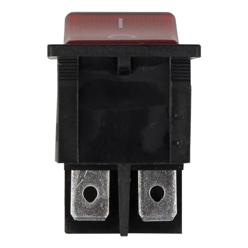 Interrupteur à bascule bateau KCD4 jaune 220V 20A 4 broches