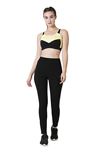 Image of Van Heusen Women's Cotton Sports Bra | Racerback | Medium Impact | Anti‑Bacterial Tech | Keeps you dry and Fresh | Sweat Absorbent | Ideal for Workout & Gym | Lightly padded | Slip -on Bra| Style 44004