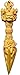 YJXGVJFQ Statues Sculpture en Bois Jouets à la Main Sculpture Vajra Pâle Vajra Cobaly Pâle Boxwood Stores Cadeaux Chanceux Hommes Bouddha Religion (Taille: 14cm) liujiapeng55 (Size : 25CM)