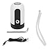 Bouteille d'eau - Portable LED Distributeur rechargeable USB de pompe à eau en bouteille for bureau à domicile (blanc)