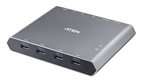 Aten Us3311 2 Porte Usb-C 4K Displayport Kvm Dock