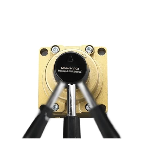 Vanne pneumatique à levier rotatif HV-03 mécanique de précision 4/3 voies 8mm - 4