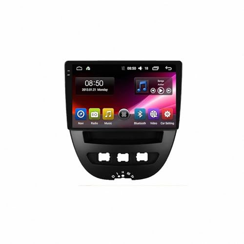 Radio coche 2 DIN ideal para viajar con Mirror Link y cámara trasera en tu Peugeot 107 1
