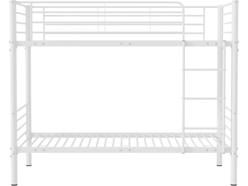 Habitat et Jardin Litera  - 90 x 190 cm - Metal - Blanco