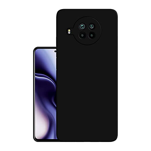 Image of HELLO ZONE Soft Back Case Cover for Xiaomi Mi 10i - Black