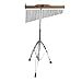 Garende 36 Note Chimes with Mounting Stand for Educational Use, Argent White