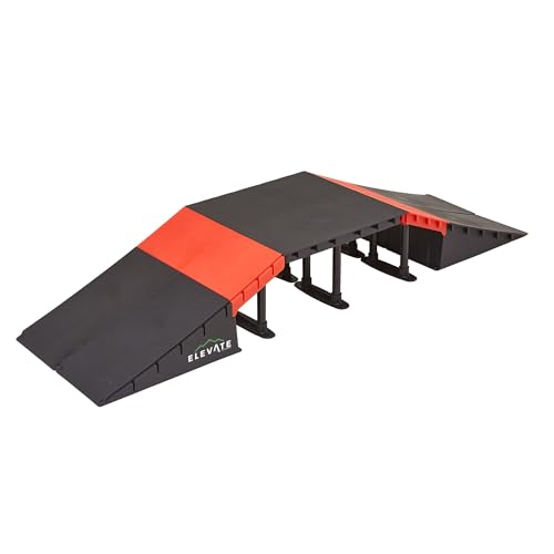 Elevate Outdoor Mini EZ-Link Skateboard Ramp Set with...