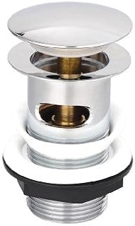 e-Plumb 10909SE Easy Clean Slotted Basin Waste, Chrome