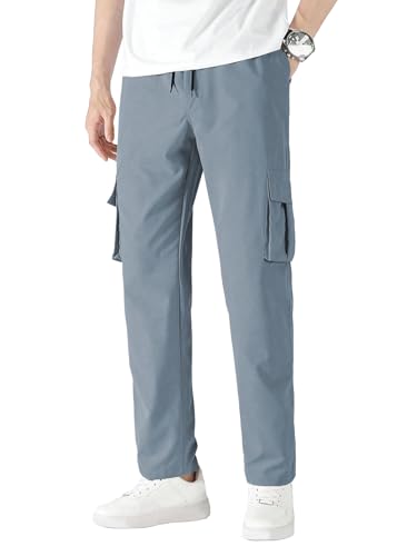 Image of TAGDO Men Flap Pocket Drawstring Waist Trousers (2030)