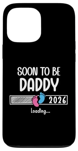 Dad est 2026 soon to be daddy 2026 loading promoted to daddy coque pour iphone 13 pro max