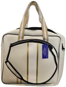 Dallas Hill Designs - Bolsa de tenis para mujer, bolsa de neopreno  3 raquetas  Aplicable para pickleball, remo, squash, raquetball, bádminton